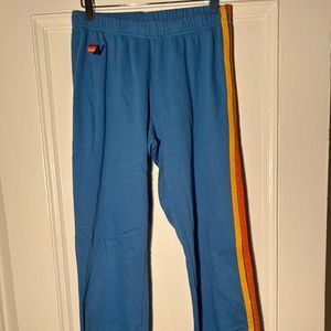 Aviator Nation Sweatpants Small in Lite Blue